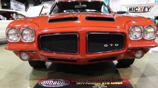 MC: 1971 Pontiac GTO Judge 455 4-Speed Pilot Car